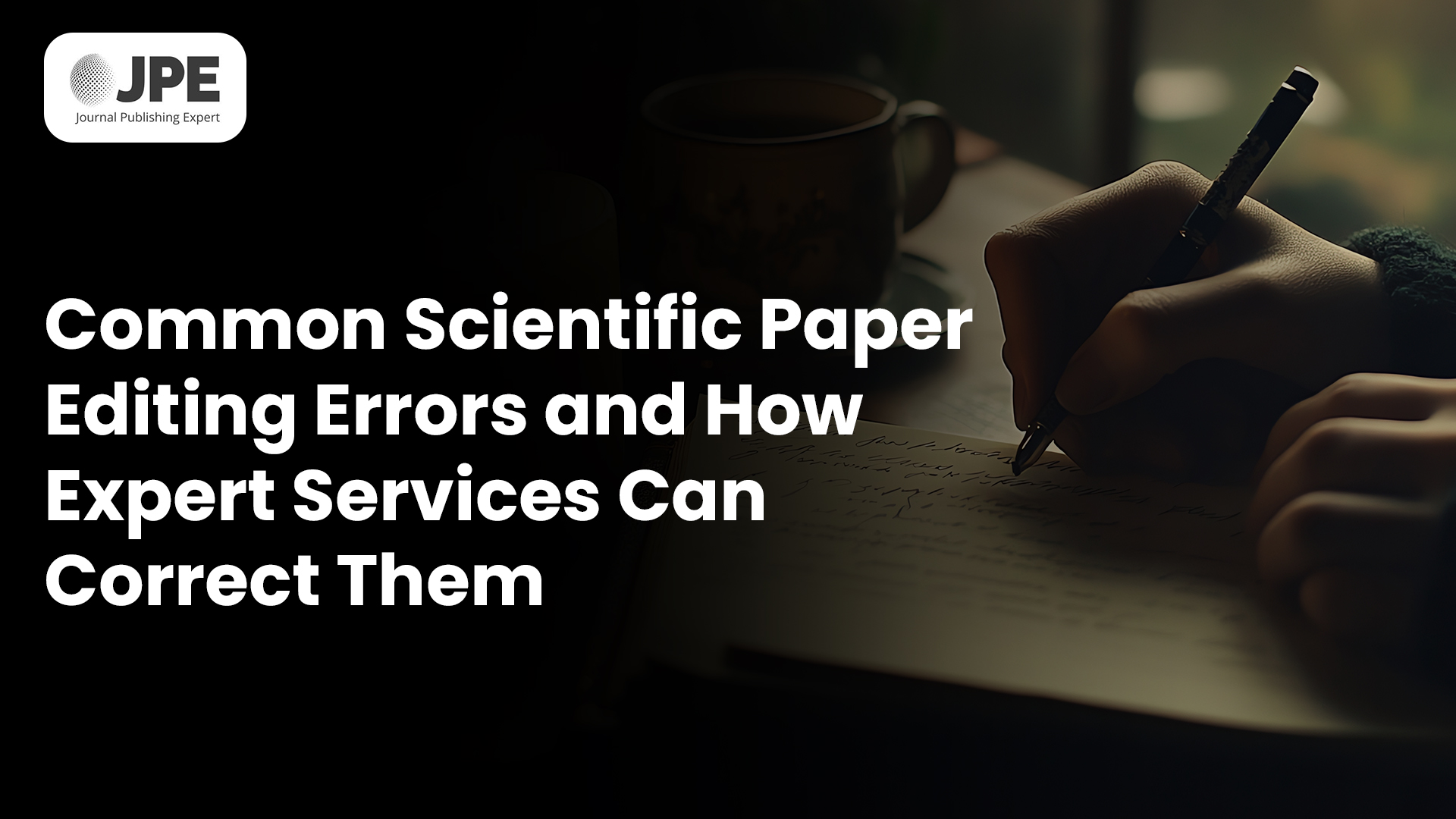 Common Scientific Paper Editing Errors and How Expert Services Can Correct Them